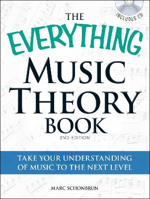 Book cover for The Everything Music Theory Book with CD