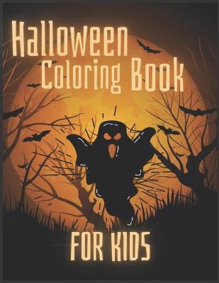 Book cover for Halloween Coloring Book For Kids