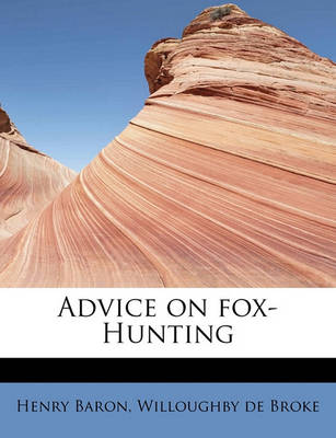 Book cover for Advice on Fox-Hunting