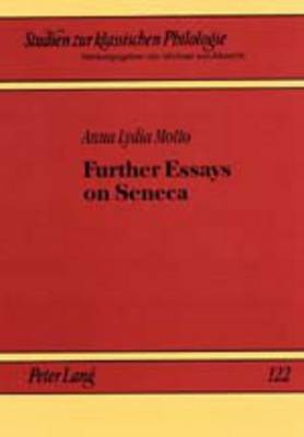 Cover of Further Essays on Seneca