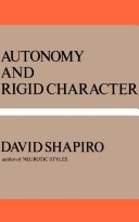 Book cover for Autonomy & Rigid Character