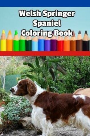 Cover of Welsh Springer Spaniel Coloring Book