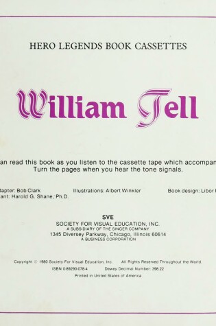 Cover of William Tell