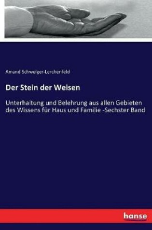 Cover of Der Stein der Weisen