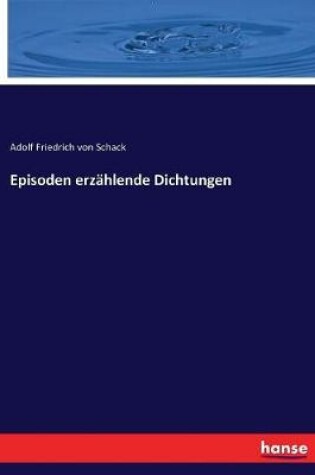 Cover of Episoden erzählende Dichtungen