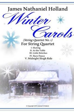 Cover of Winter Carols String Quartet No 1