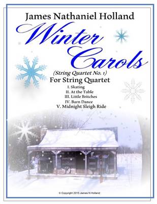 Book cover for Winter Carols String Quartet No 1