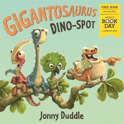 Book cover for Gigantosaurus: Dino Spot