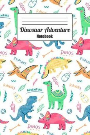 Cover of Dinosaur Adventure Notebook