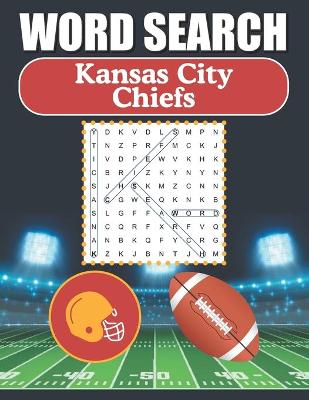 Book cover for Kansas City Chiefs Word Search