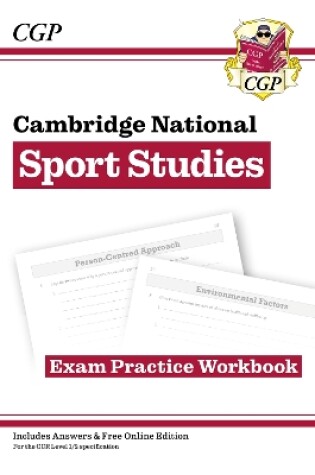 Cover of New OCR Cambridge National in Sport Studies: Exam Practice Workbook