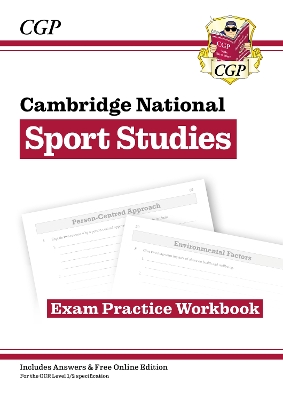 Book cover for New OCR Cambridge National in Sport Studies: Exam Practice Workbook