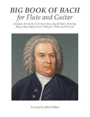 Book cover for Big Book of Bach for Flute and Guitar