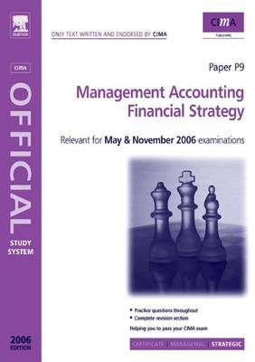 Book cover for Management Accounting-Financial Strategy. Cima Study Systems 2006.