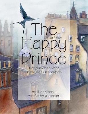 Book cover for The Happy Prince Der gl�ckliche Prinz in englisch und deutsch