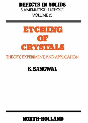 Cover of Etching of Crystals