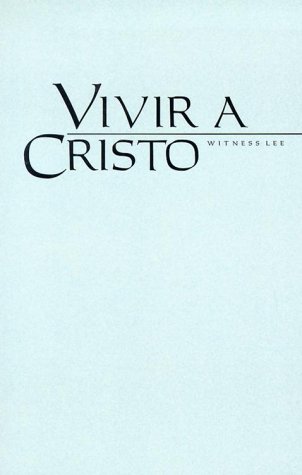 Book cover for Vivir A Cristo