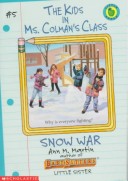 Book cover for Snow War