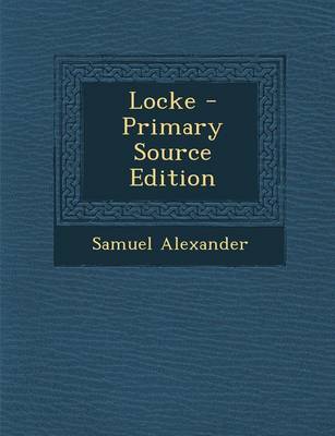 Book cover for Locke - Primary Source Edition