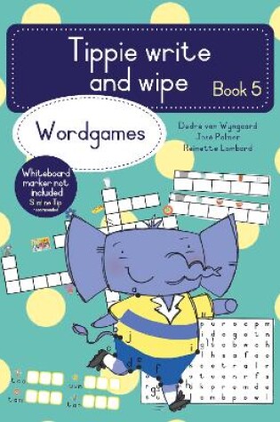 Cover of Tippie write-and-wipe book 5: Word games