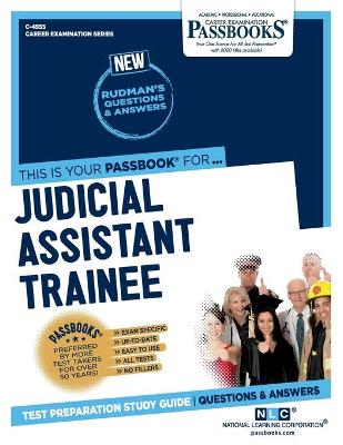 Cover of Judicial Assistant Trainee