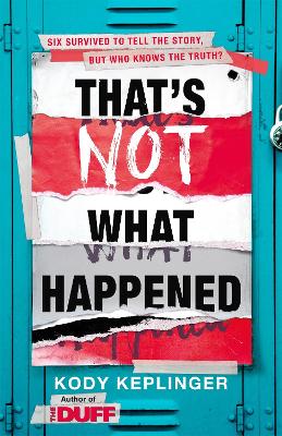 Book cover for That's Not What Happened