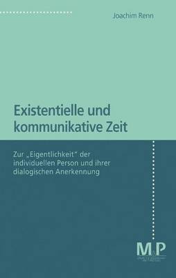 Book cover for Existentielle Und Kommunikative Zeit