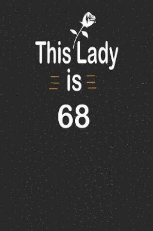Cover of This lady is 68