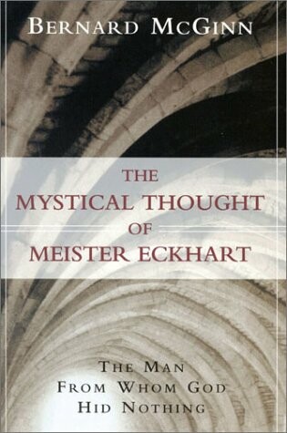 Cover of Mystical Thought Meister Eckhart