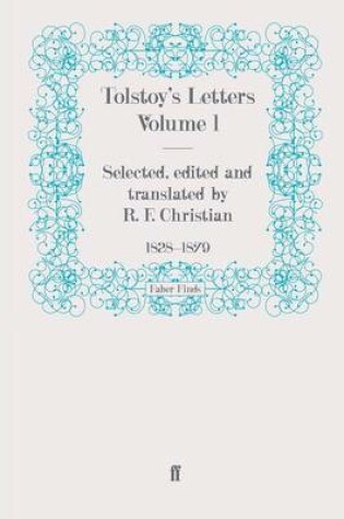 Cover of Tolstoy's Letters
