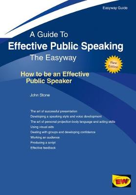 Book cover for Effective Public Speaking: How To Be An Effective Public Speaker