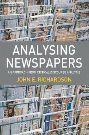 Cover of Analysing Newspapers