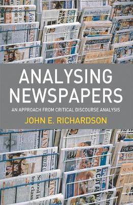 Book cover for Analysing Newspapers