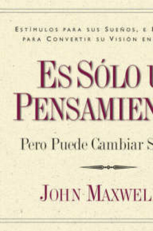 Cover of Es Solo Un Pensamiento