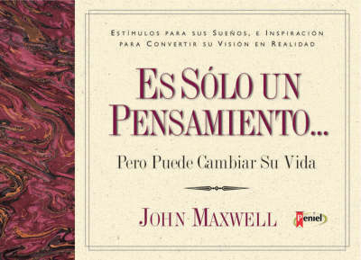 Book cover for Es Solo Un Pensamiento