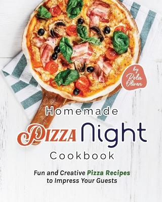 Book cover for Homemade Pizza Night Cookbook