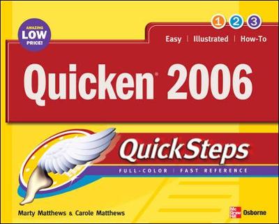 Cover of QUICKEN 2006 QUICKSTEPS
