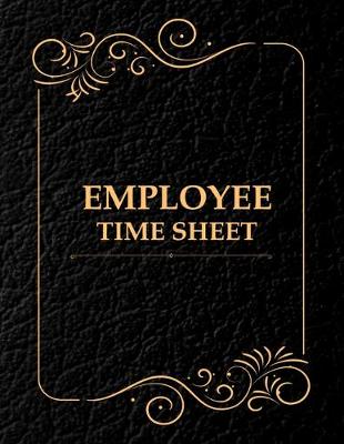 Book cover for Employee Time Sheet