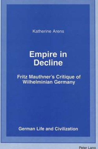 Cover of Empire in Decline