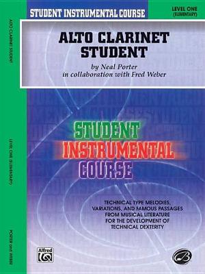 Book cover for Alto Clarinet Studen Level I