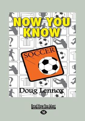 Book cover for Now You Know Soccer
