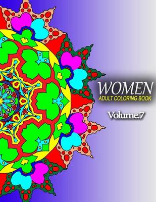 Book cover for WOMEN ADULT COLORING BOOKS - Vol.7