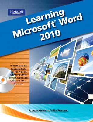 Book cover for Learning Microsoft Office Word 2010, Student Edition