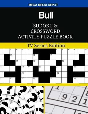 Book cover for Bull Sudoku and Crossword Activity Puzzle Book