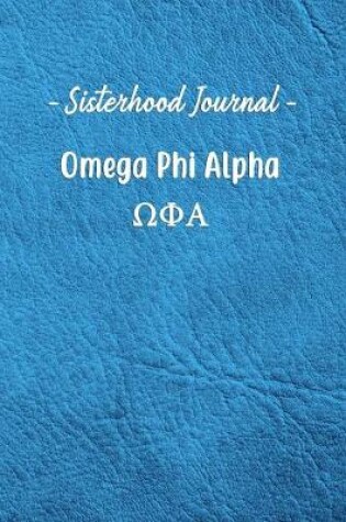 Cover of Sisterhood Journal Omega Phi Alpha