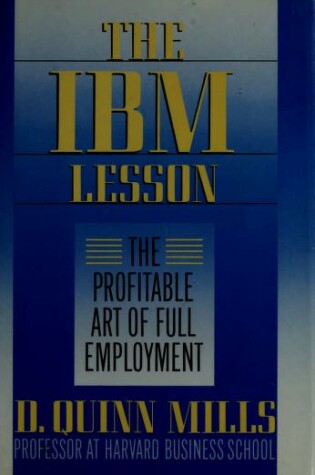 Cover of IBM Lesson #