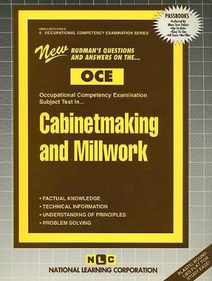 Book cover for CABINETMAKING AND MILLWORK