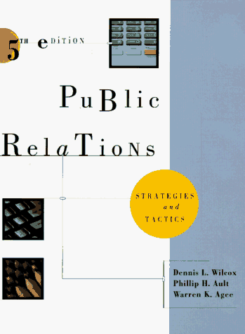 Book cover for Public Relations Strategies and Tactics