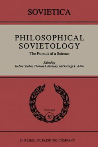 Cover of Philosophical Sovietology