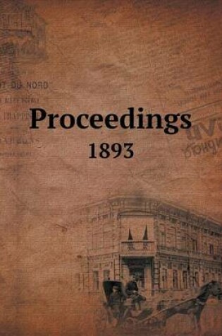Cover of Proceedings 1893